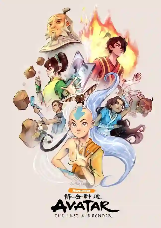 Avatar The Last Airbender hd Poster
